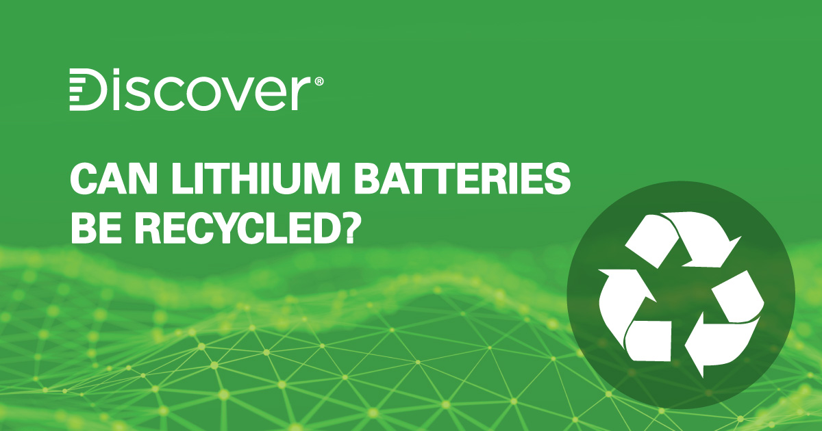 Can Lithium Batteries Be Recycled?